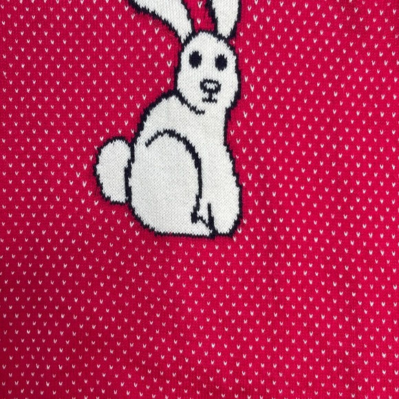 NWT Tucker +Tate Knit Bunny Romper - Picture 4 of 15